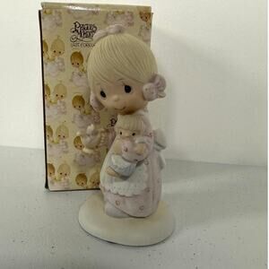 New in Box, 1977 Vintage Precious Moments JESUS IS THE LIGHT Figurine